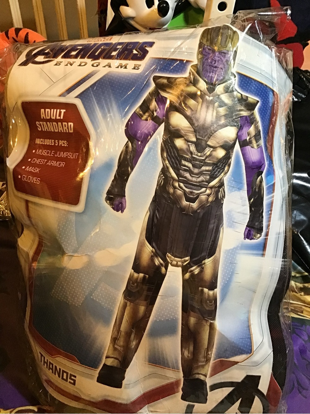 Marvel avengers end game thano’s adult costume standard up to size 44